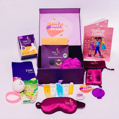 First Period Kit + Reusable Pant Triciawoman Triciawomanbest period pads UK