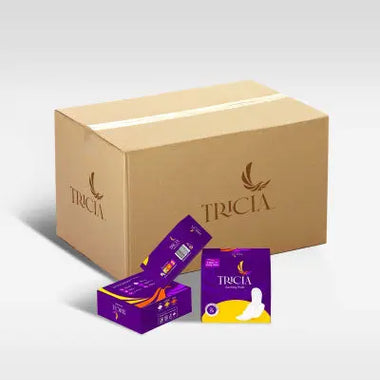 Tricia Pads Absorbent - 30 packs in a box Triciawoman Triciawomanbest period pads UK