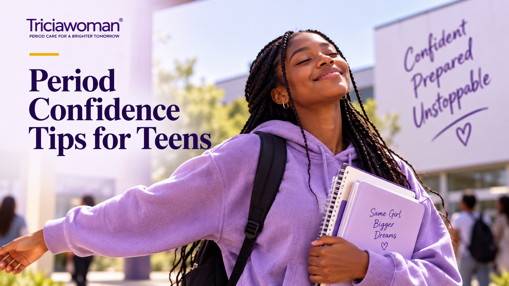 period confidence for teens
